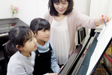 ピアノ教室の様子