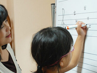 ピアノ教室の様子